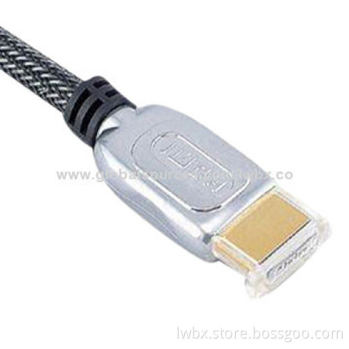HDMI A to A Cables, Supports 3-D, EMI/RFI Protection, 10Gbps Bandwidth, 1080P Gold-plated Connector